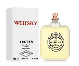 Оригінал Evaflor Whisky 100 мл ТЕСТЕР туалетна вода