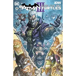 Batman/Teenage Mutant Ninja Turtles III #4A (2019) - Джеймс Тайніон IV