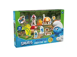 Гра магнітна DODO "The Smurfs" з планшеткою 24ел.