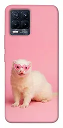 Чохол Demsky Білий тхір для Realme 8