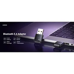 Bluetooth-адаптер Ugreen Bluetooth адаптер CM748 Bluetooth 5.4 Adapter (35058) - мініатюра 3