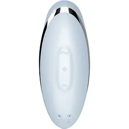 Вібростимулятор-пульсатор Satisfyer Tap & Climax 2 Blue - мініатюра 6