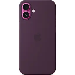 Чохол Apple Silicone Case with MagSafe для iPhone 16 Plus Plum (MYYD3ZM/A) [116197] - мініатюра 3