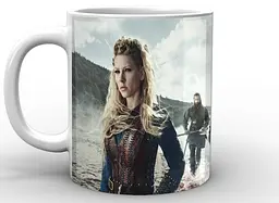Кружка GeekLand Вікінги Vikings Лагерта, Ролло, Рагнат VK.02.006 - мініатюра 3