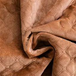 Покривало ТЕП Velour ромб круглий 240х180 см кавове (4-00516_22388) - мініатюра 3