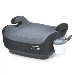 Автокрісло-бустер i-RIDE R129 i-SIZE (125–150 см) isofix темно-сіре (ME 1147)