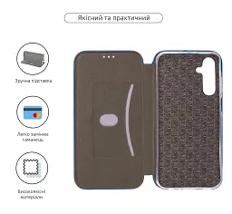 Чехол-книга ArmorStandart G-Case для Samsung A25 5G (A256) Blue - миниатюра 3