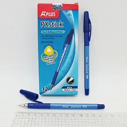 Ручка кульк. "А+" КА 124200 син.+рез. грип (12/144)