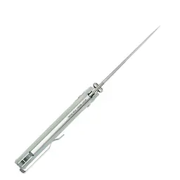 Ніж складаний SRM Terrier 258L-GC, напівпрозорий зелений - мініатюра 4