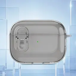 Футляр TPU Colorful для навушників Airpods Pro 2 / Pro Black - мініатюра 3