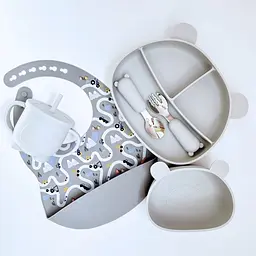 Набір для прикорму Ведмедики BPRTO img_e5300 залізні прибори light grey дороги (дитячий)
