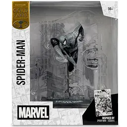 Фігурка Marvel Spider-Man - Collectible with Scene - Gold Label 0 - мініатюра 6