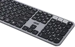 Клавіатура бездротова 2E KS240 Gray/Black (2E-KS240WG_UA) - мініатюра 3