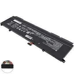 Батарея Hewlett Packard для ноутбука HP QK06XL (Omen 16-U) 11.55V 7980mAh Чорний