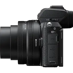 Бездзеркальний фотоапарат Nikon Z50 II Kit 16-50mm f/3.5-6.3 VR Black (VOA150K001) [143447] - мініатюра 3