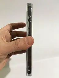 Протиударний чохол для Apple iPhone 15 Pro Max Clear Case Ultra Hybrid with MagSafe Прозорий з магнітом - мініатюра 3
