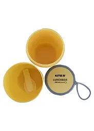 Ланчбокс KITE 450 мл жовтий круглий (K23-187-1) - мініатюра 3