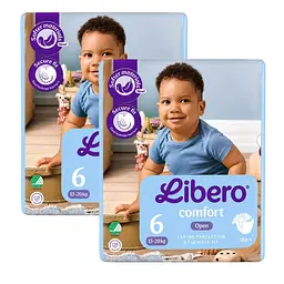 Підгузки Libero Comfort 6 (13 - 20 кг), 56 шт