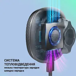 Універсальний автотримач Grand-X MT-15W MagSafe з зарядкою 15W (кріплення на дефлектор) (MT-15W) - мініатюра 8