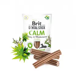 ласощі для собак Brit Dental Stick Calm заспокійливе, конопля і пустирник, 7 шт, 251 г - мініатюра 8