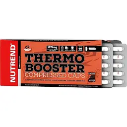 Жироспалювач Nutrend Thermobooster Compressed 60 капсул - мініатюра 2