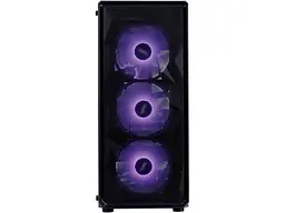 Корпус 1stPlayer FD3-M-BK-4F7 Black - мініатюра 2