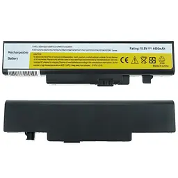 Батарея для ноутбука Lenovo L10S6F01 (IdeaPad: Y470A Y470G Y471P Y570P Y570 Y570A Y570D Y570M Y570N) 10.8V 4400mAh Чорний - мініатюра 2