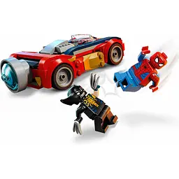 Конструктор LEGO Super Heroes Marvel Автомобіль Людини-павука vs. Отруєний Росомаха 134 деталі (76336) - мініатюра 4