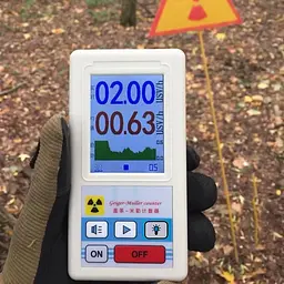 Дозиметр радіометр професійний ZGKPDQ BR-6, білий (100178) - мініатюра 6