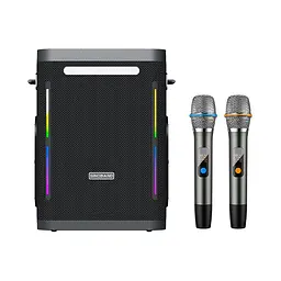 Акустика-караоке Xdobo Party 1981 II (with 2 MIC) BT5.3, 300W, AUX/TF/USB, 65W/5A input power, 20h