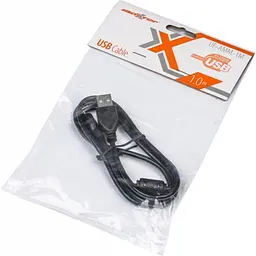 Кабель Maxxter USB-MicroUSB 1m UF-AMM-1M Black - мініатюра 2