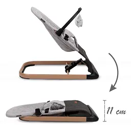 Крісло-гойдалка Kidwell Laro Grey/Wooden - мініатюра 7
