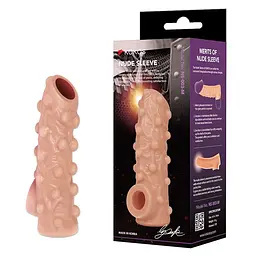 Насадка на член Kokos Nude Sleeve NS 003, S - мініатюра 7