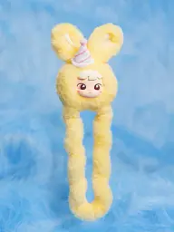 Колекційна м'яка іграшка з кільцем Tangle x Cimmy Fluffy Bunny Lucky (HWTANGLE01S01-YC03) - мініатюра 3