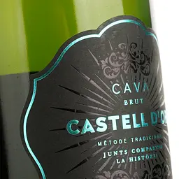 Вино ігристе Castell d’Or Cava Brut біле брют 0.75 л - мініатюра 3