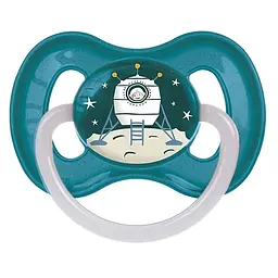 Пустушка латексна Canpol Babies Space кругла синя (23/222_blu_new)