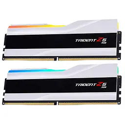 Модуль памятi DDR5 2x16GB/7200 G.Skill Trident Z5 RGB White (F5-7200J3445G16GX2-TZ5RW)