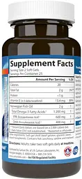 Омега-3 для сердця Carlson Super Omega-3 1200 мг 50 гел капс - мініатюра 2