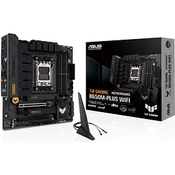 Материнська плата Asus TUF Gaming B650M-PLUS WIFI sAM5 B650 4xDDR5 M.2 HDMI DP WiFi BT mATX - мініатюра 9
