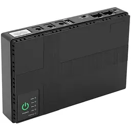 UPS-18W для роутерів/комутаторів/PON/POE-430, 5//9/12V, 1/2A, Li-ion 8800MAh, Black, Box