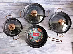 Набір посуду O.M.S. Collection 3044 IND bronze 7 предметів - мініатюра 5