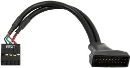 Перехідник Chieftec 19PIN USB 3.0 to 9PIN USB2.0 (Cable-USB3T2)