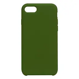 Чохол Soft Case No Logo для Apple iPhone 7 / iPhone 8 / iPhone SE (2020) Army green - мініатюра 1