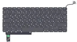 Клавіатура для ноутбука Apple MacBook Pro (A1286) (2011, 2012) Black, (No Frame), з (SD), (Оригінал), UA (вертикальний ентер)