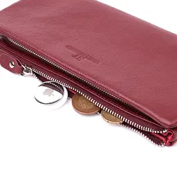 Жіночий шкіряний гаманець ST Leather 21х10,5х2 см acs0028458 - мініатюра 5
