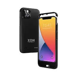 Чохол-акумулятор XON PowerCase для iPhone 12 Pro Max 6200 mAh Чорний (PCBS1112462B 2742) - мініатюра 2