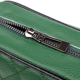 Стьобана жіноча сумка з натуральної шкіри Vintage 21х14х8 см sum0027042 - мініатюра 7