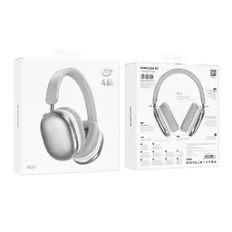 Bluetooth Стерео Гарнітура Borofone BO27, BT5.3, AUX, TF, 400mAh, 46h, Сталевий - мініатюра 3