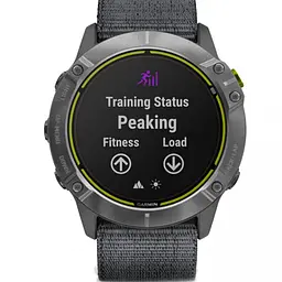 Смарт-годинник Garmin Enduro Steel with Gray UltraFit Nylon Strap (010-02408-00/10) - мініатюра 9