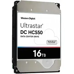 Жорсткий диск WD Ultrastar DC HC550 7200rpm 512MB 3.5" SATA 16 TB (0F38462) - мініатюра 2